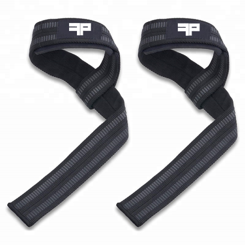 Fit Philosophy Weight Lifting Straps For Grip Support With Padded Wrist Protection