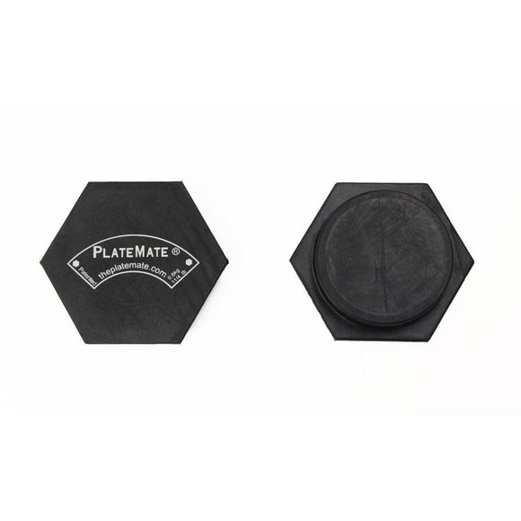 PlateMate Magnetic Add On Micro Plate For Micro Loading Fractional Plate 1.25 lb Hex (Pair)