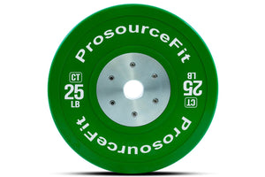 ProsourceFit Calibrated Colored Training Bumper Plates (Sold As Singles)