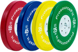 ProsourceFit Calibrated Colored Training Bumper Plates (Sold As Singles)