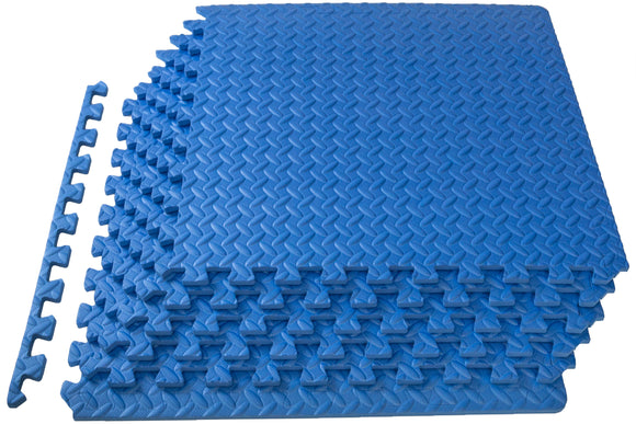 ProsourceFit Exercise Puzzle Mat 1/2 Inch Thick