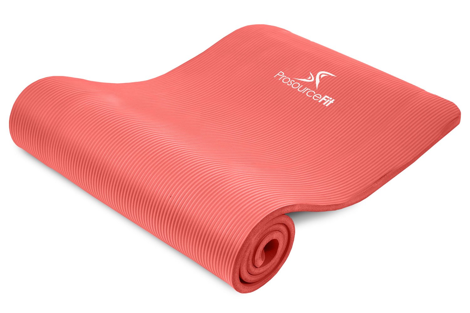 Extra Thick Yoga and Pilates Mat 1/2 inch 8 Colors The extra thick yoga and  Pilates mat uses high density foam for 1/2-inch thickness, great for use on  hard floors. The extra