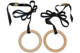 ProsourceFit Wooden Gymnastic Rings